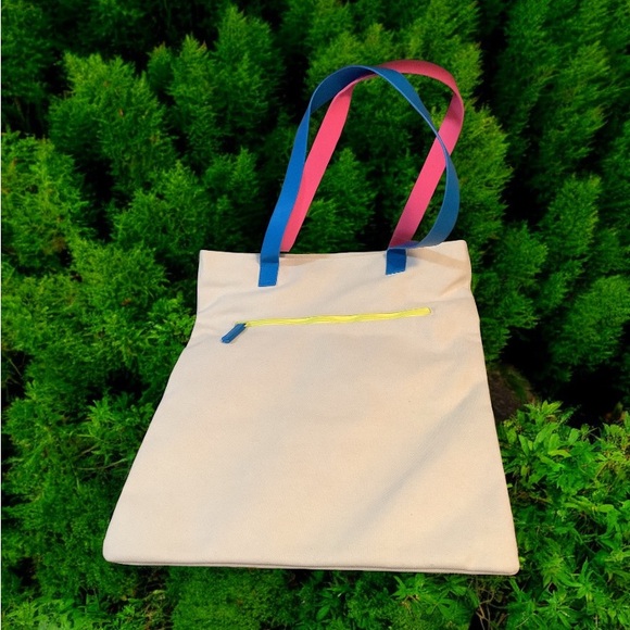 Disney Parks Pixar Toy Story Snorkeling Rex ~ Canvas tote Large Travel Beach Bag - Picture 7 of 15